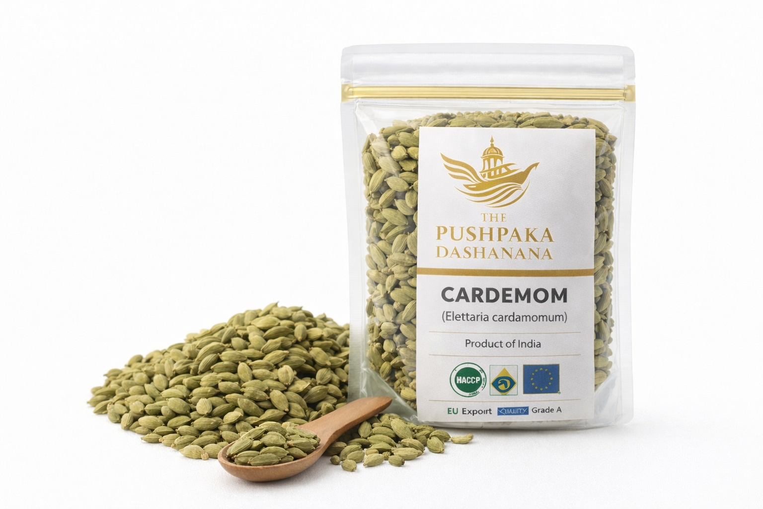 Cardamom 25gm retail pouch